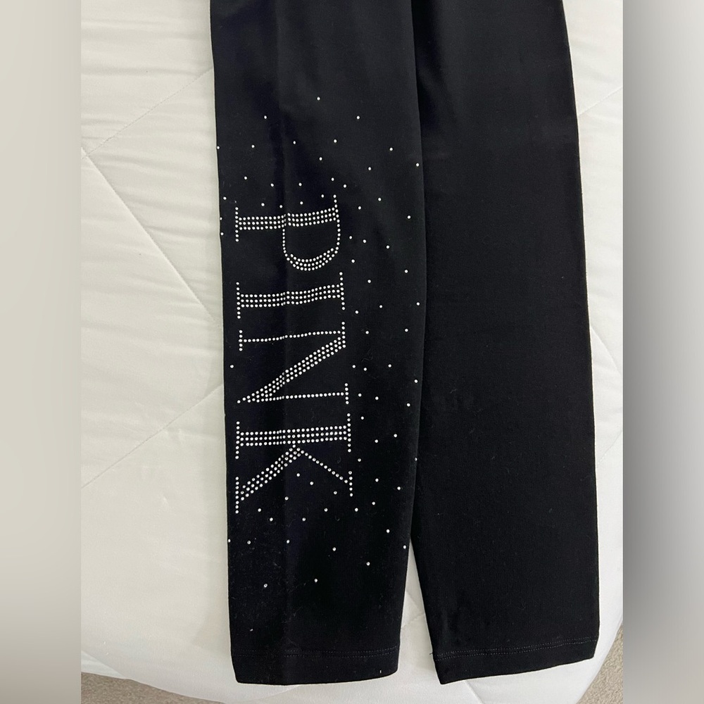 PINK Victoria’s Secret Leggings with Rhinestone Detail
